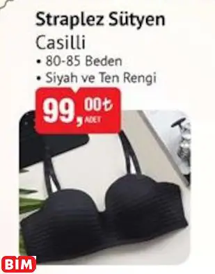 CASİLLİ STRAPLEZ SÜTYEN CASİLLİ STRAPLEZ SÜTYEN
